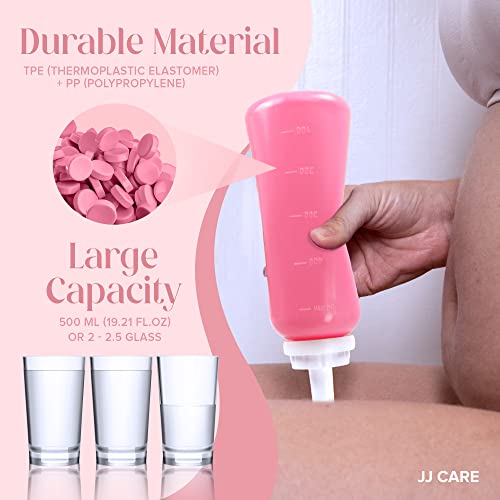 JJ CARE Peri Bottles - Pack of 2 Peri Bottles for Postpartum Care Kit, 500 ml Peri Bottles JJ CARE uk supplements