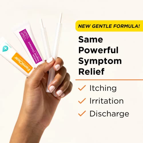 FemiClear Gentle Relief Formula 2 Day Infection Treatment, Gentle Formula for More Sensitive Individuals FemiClear uk supplements