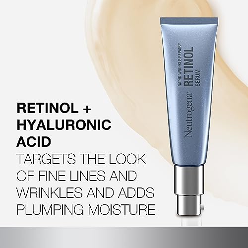 Neutrogena Rapid Wrinkle Repair Retinol Anti-Wrinkle Face Serum with Hyaluronic Neutrogena uk supplements