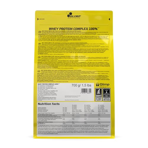 Olimp Whey Protein Complex 100% (700 g) - White Chocolate with Raspberry OLIMP SPORT NUTRITION uk supplements
