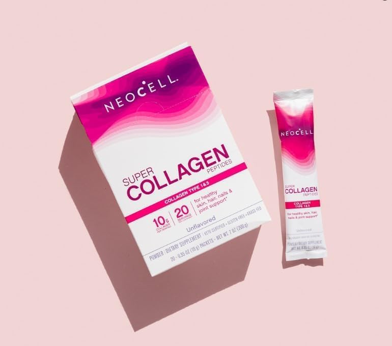 NeoCell Super Collagen Peptides, 10 g Collagen/Single-Serve Packet; Keto Certified NeoCell uk supplements