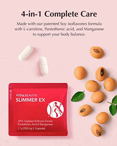 VITALBEAUTIE SLIMEREX L-Carnitine Supplement for Men & Women | Energy Support VITALBEAUTIE uk supplements