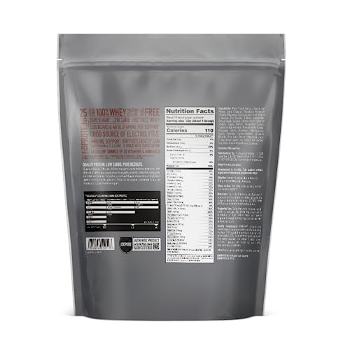 Isopure Dutch Chocolate Whey Isolate Protein Powder with Vitamin C & Zinc for Immune Isopure uk supplements