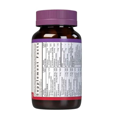 BlueBonnet Nutrition Ladies One Vegetable Capsule, Whole Food Multiple, K2, Organic Vegetable, Energy, Vitality BlueBonnet uk supplements