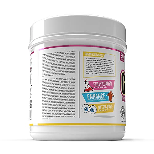 Man Sports Game Day Pre-Workout Supplement - Taurine - Creatine HCL - 30 Servings MAN Metabolic Augmenting Nutrition uk supplements