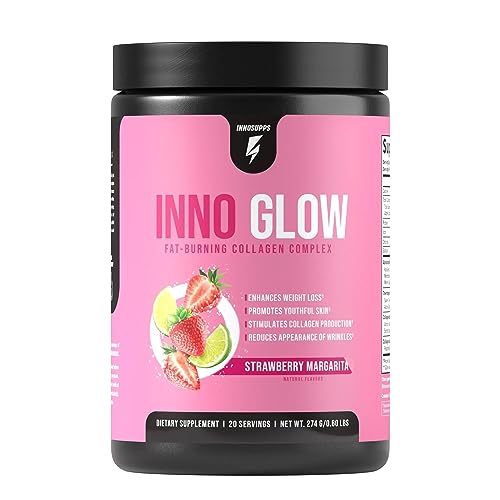 InnoSupps Inno Glow Collagen Blend Infusion for Beauty & Wellness (Strawberry Margarita) InnoSupps uk supplements