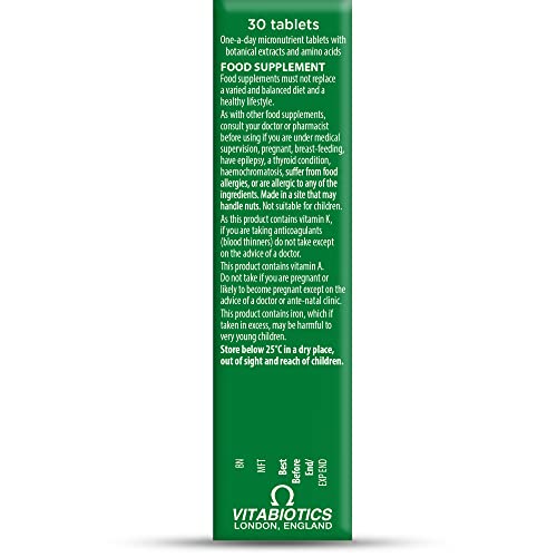 Vitabiotics Immunace Extra Protection Tablets, 30 count Immunace uk supplements