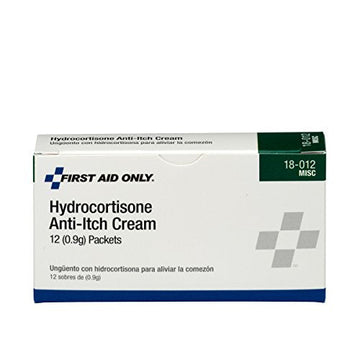 First Aid Only 18-012 Hydrocortisone Cream Packets, 12 Count First Aid Only uk supplements