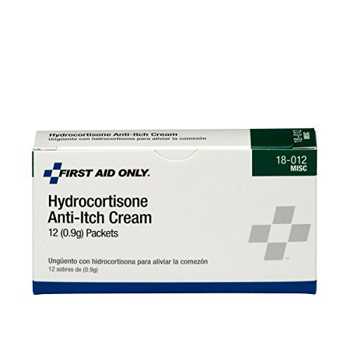 First Aid Only 18-012 Hydrocortisone Cream Packets, 12 Count First Aid Only uk supplements