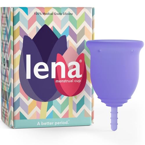 Lena Cup Reusable Menstrual Cup | Purple, Large | Experienced and Advanced Cup Users Lena uk supplements