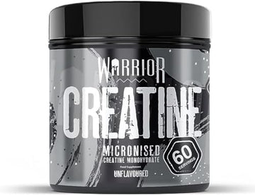 Warrior Creatine Monohydrate Powder – 300g – Micronised for Easy Mixing Warrior uk supplements