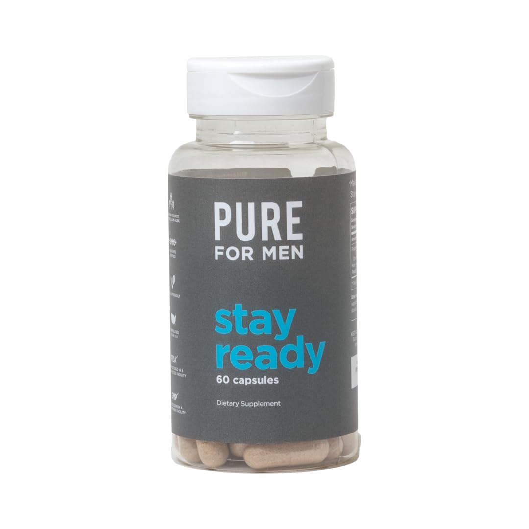 Pure for Men Original Cleanliness Stay Ready Fiber Supplement | Helps Promote Pure for Men uk supplements