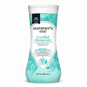 Summer's Eve Essential Botanicals Gentle Wash with Argan Oil, Removes Odor, pH balanced, 12 fl oz Summer's Eve uk supplements