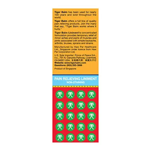 TIGER BALM LINIMENT, 2 Fl Oz (Pack of 2) Tiger Balm uk supplements