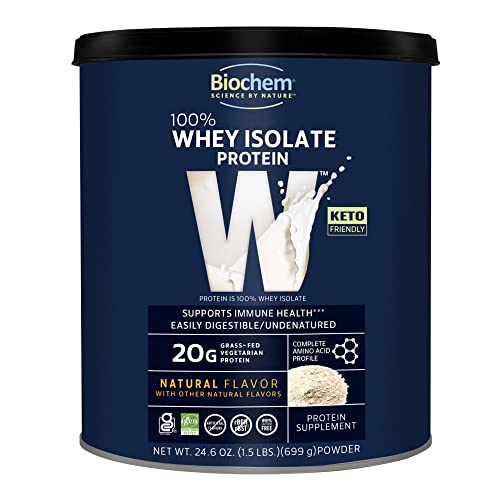 Biochem, Whey Protein Powder, 20g of Protein to Support Muscles and Intense Workouts Biochem uk supplements