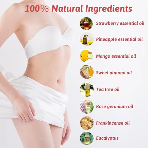 3 Packs Yoni Oil for Women, 100% Natural Feminine Oil Intimate Deodorant for Women, Eliminates Odor Wovarkie uk supplements