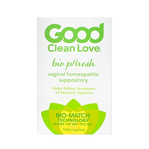 Good Clean Love BioPhresh Vaginal Suppository, Relieves Itching and Irritation and ReBalance Moisturizing Good Clean Love uk supplements