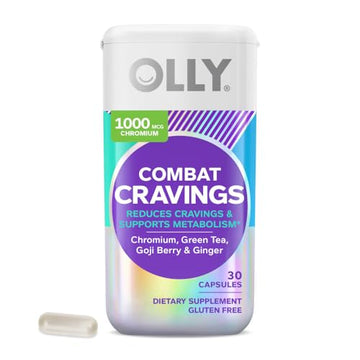OLLY Combat Cravings, Metabolism & Energy Support Supplement - 30 Ct OLLY uk supplements