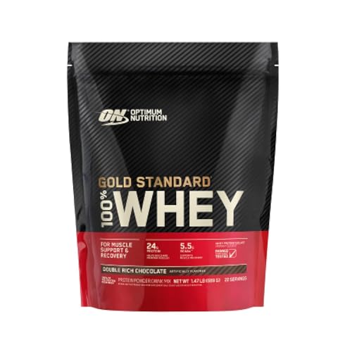 Optimum Nutrition Gold Standard 100% Whey Protein Powder, Double Rich Chocolate Optimum Nutrition uk supplements
