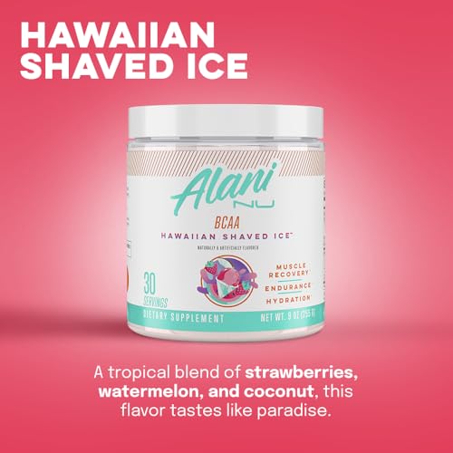 Alani Nu Island Crush Pre Workout and BCAA Hawaiian Shaved Ice Post Workout Powder Alani Nu uk supplements