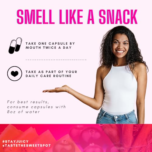 Sweet Spot - Pineapple Extract Vaginal Probiotics to Taste Great - 60 Capsules - Supports Vaginal Health TASTE THE SWEET SPOT uk supplements