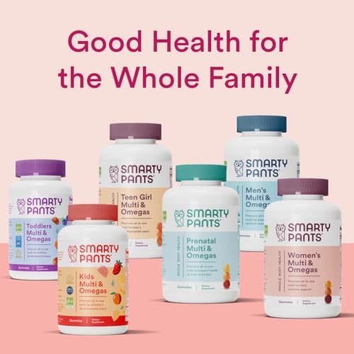 SmartyPants Teen Girl Multivitamin Gummies: Omega 3 Fish Oil (EPA/DHA), Vitamin D3 SmartyPants uk supplements