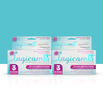 Lagicam Vaginal Yeast Infection, Antifungal 3 Day Miconazole Nitrate Treatment Cream, Relief for Itching LAGICAM V uk supplements