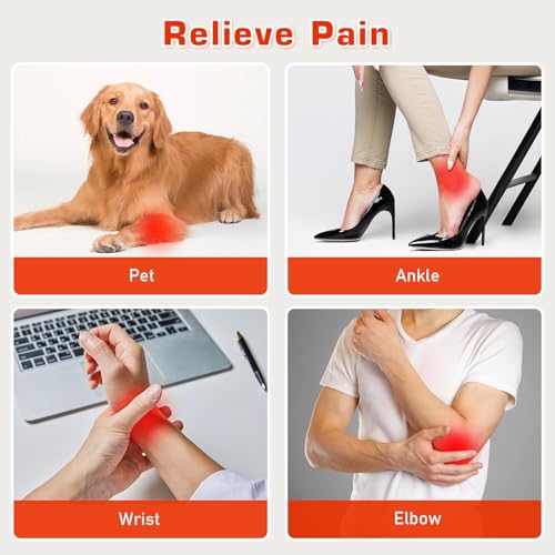 Red Light Therapy Belt for Neck, Near Infrared Light Therapy Belt Wearable Infrared Neck Wrap Viconor uk supplements