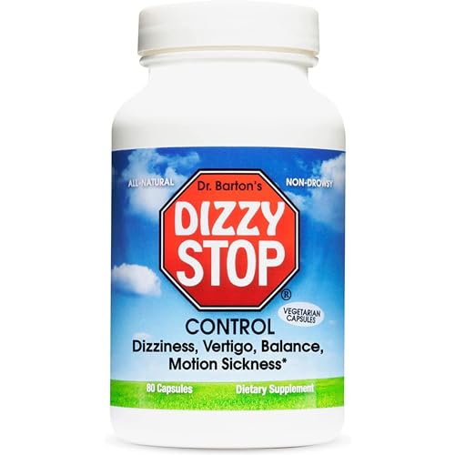 Dizzy Stop Dr. Barton’s All-Natural Vertigo Comfort, Inner Ear Balance Supp Dizzy Stop uk supplements