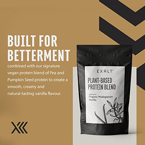 EXALT Vegan Protein Powder - 100% Plant-Based – Gluten Free - Keto Friendly EXALT uk supplements