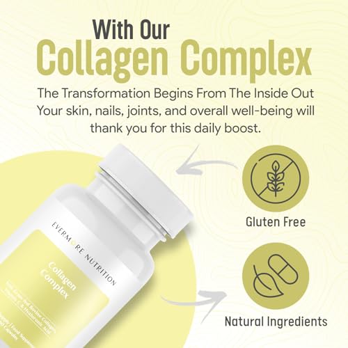 EVERMORE NUTRITION Grass Fed Collagen Complex with Hyaluronic Acid, Vitamin C and Active Peptides EVERMORE NUTRITION uk supplements