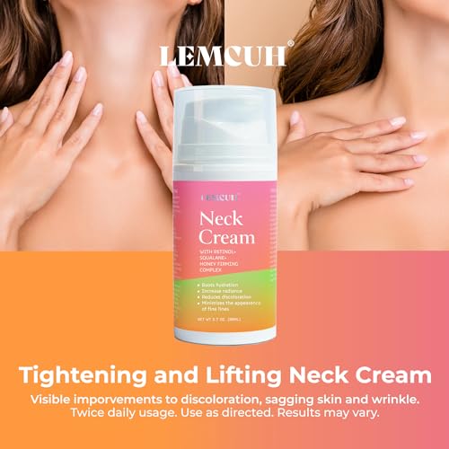 Neck Firming Cream for Women: Neck Cream - Neck Tightening Cream - Neck Creams Lemcuh uk supplements