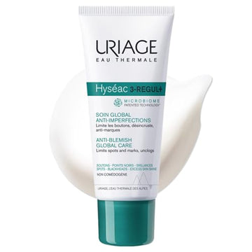Uriage Hyseac 3-regul+ | Face Moisturizer For Oily Skin Prone To Acne. Pimples, Spots Uriage uk supplements