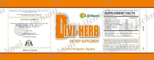 divi-her dietary (2 pack) divi her 65 supplement divi her 60 gr divi her RUUFE uk supplements