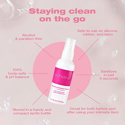 Intimina Intimate Accessory Cleaner - Non-Toxic Menstrual Cup Cleaner INTIMINA uk supplements