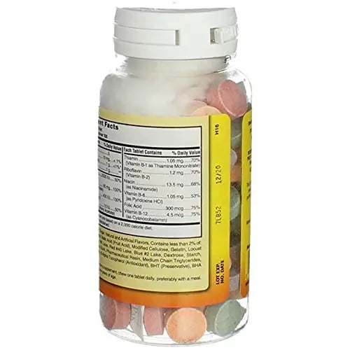 NAT B CHILDRENS CHEWABLE 100 Nature's Blend uk supplements