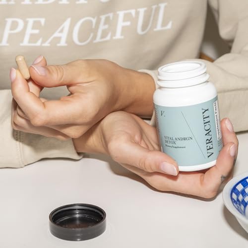 VERACITY SELFCARE Androgen Detox Fatigue Ease, Hair Growth Supplement, Hormone Balance VERACITY SELFCARE uk supplements