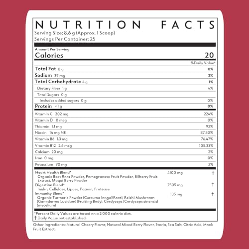 Natrava Beets+ | Organic Beet Root Powder, Vitamins, and Prebiotics | Supports Healthy Natrava uk supplements