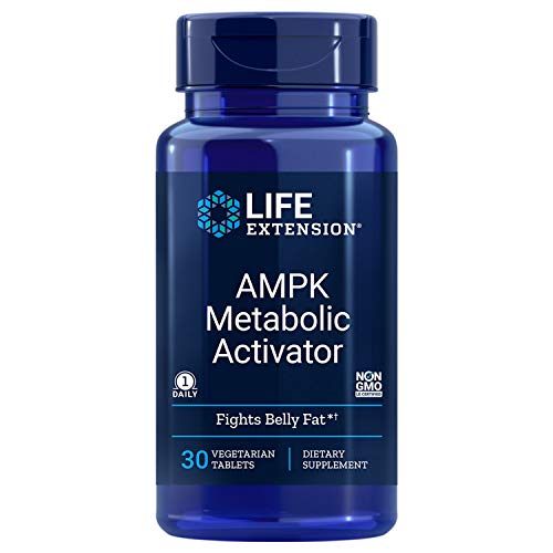 Life Extension AMPK Metabolic Activator, 30 Vegetarian Tablets (2 Pack) Life Extension uk supplements