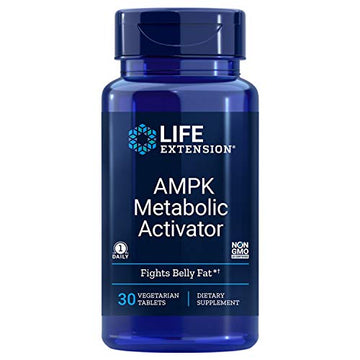 Life Extension AMPK Metabolic Activator, 30 Vegetarian Tablets (2 Pack) Life Extension uk supplements
