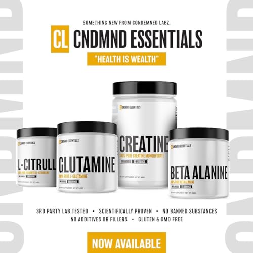 CONDEMNED Labz L-Citrulline Powder - 100% Pure Fermented L-Citrulline - Nitric Oxide CONDEMNED uk supplements