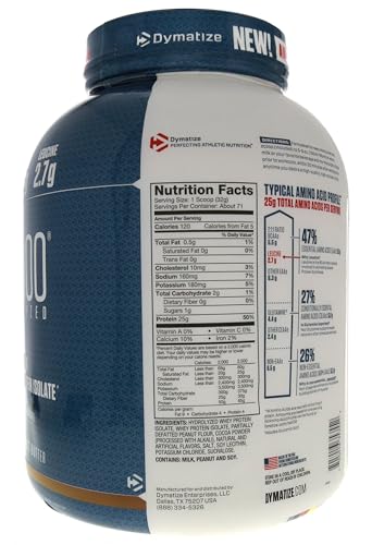 Dymatize ISO 100 Whey Protein Powder with 25g of Hydrolyzed 100% Whey Isolate Dymatize uk supplements