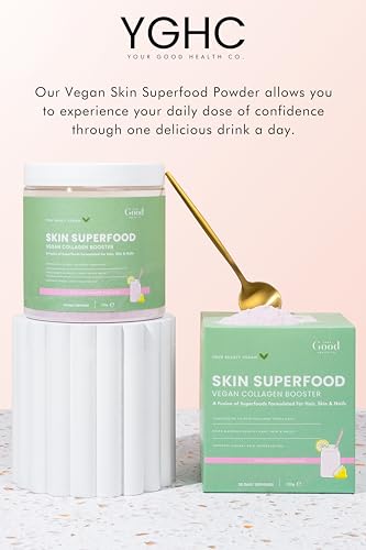 Your Good Health Co. – Your Beauty Vegan Collagen Booster Powder, Pink Lemonade Your Good Health Co. uk supplements