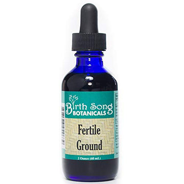 Birth Song Botanicals Fertile Ground Fertility Liquid Tincture, Herbal Supplement to Help Regulate Birth Song Botanicals uk supplements