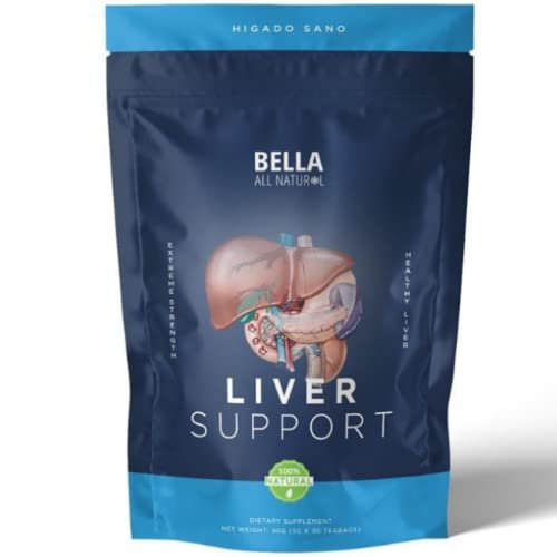 Bella All Natural Liver Detox Drink - Liver Cleanse Detox & Repair Tea with Blessed Thistle Bella All Natural uk supplements