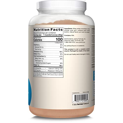 Jarrow Formulas Whey Protein With 18 g of Protein, 3.8 g of BCAAs, & Glutamine, Dietary Jarrow Formulas uk supplements