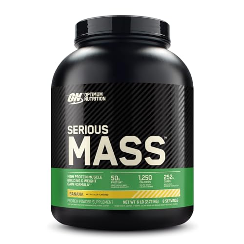Optimum Nutrition Serious Mass, Weight Gainer Protein Powder with Creatine, Added Optimum Nutrition uk supplements