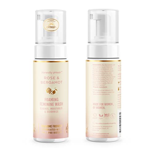 Honestly pHresh Natural Prebiotic & Probiotic Foaming Feminine Wash, pH Balanced with Essential Minerals Honestly pHresh uk supplements