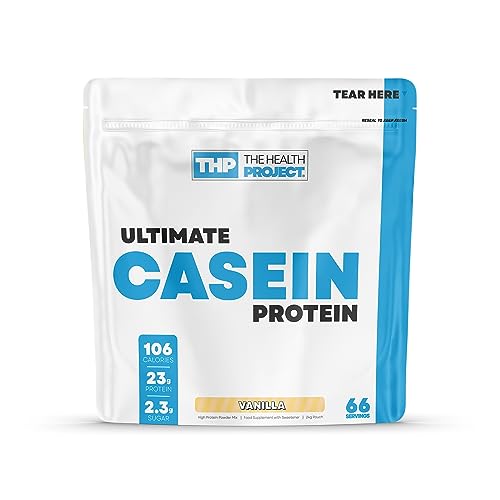 The Health Project Ultimate Casein Protein - Health-Conscious Slow Digesting Supplement The Health Project uk supplements